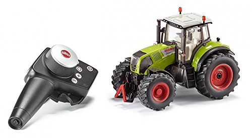 Siku 6882, Trattore Claas Axion 850 telecomandato, 1:32, Telecomando incluso, Metallo,Plastica, Verde, Funzionamento a batteria, Compatibile con accessori