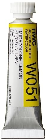 Holbein Aquarellfarben: 5?ml Tube imidazolin-Lemon