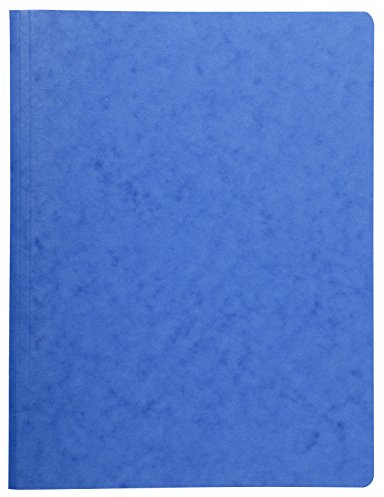 Exacompta 240125E Packung mit 25 Schnellhefter mit Federmechanik (24 x 32 cm, robust und praktisch) 25er Pack blau