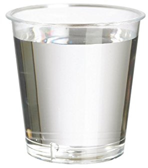 Plastico CB872 vasos de chupito, desechables (1000 unidades)
