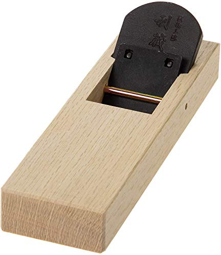 KAKURI Japanese Hand Plane 42mm for Woodworking [Replaceable Blade System], KANNA Small Block Plane Tool for Wood Chamfering and Smoothing, Made in JAPAN