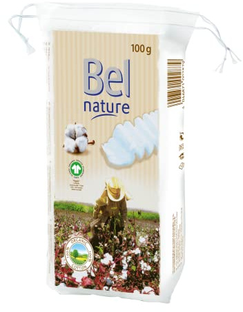 Bel, Cotone idrofilo Bio, 181101, 12 sacchetti da 100 g