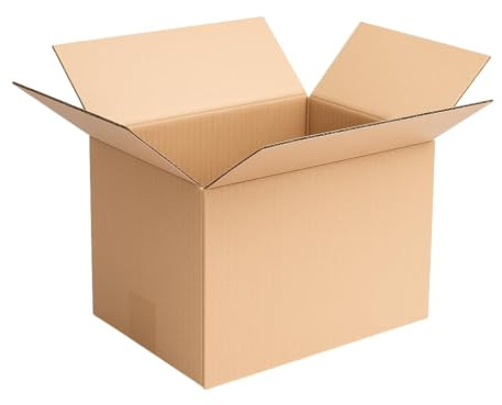 rg-vertrieb Versandkarton Karton Faltkarton Verpackungen Bücherkartons 300x215x140 mm (100 Stück)