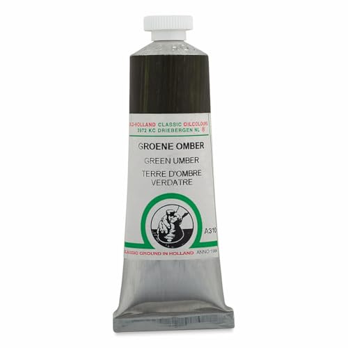 Alte Holland Classic Öl: 40ml grün Umbra