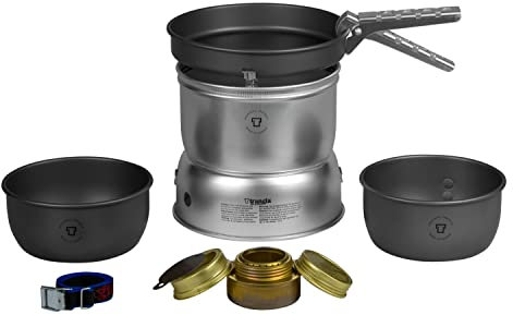 Trangia 27 Ultralight Gavetta Serie Dura in Alluminio anodizzato con bruciatore ad Alcool