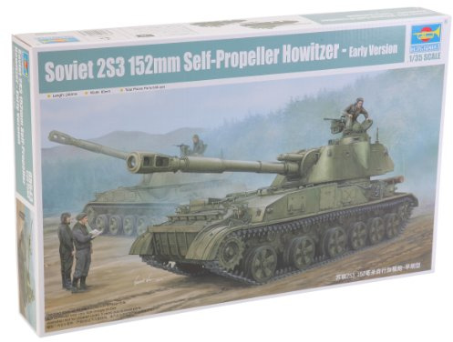 Trumpeter 05543 Modellbausatz Soviet 2S3 152mm Self-Prop.Howitzer Earl