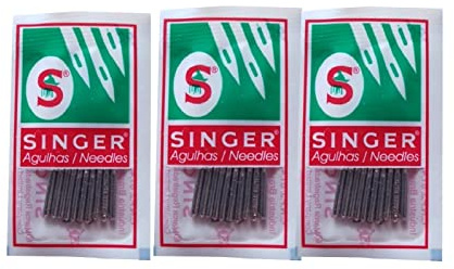 Singer Nähmaschinennadeln der Nadelstärken 14 (90/14), 16 (100/16) und 18 (110/18) 90/14