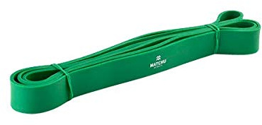 MATCHU - Widerstandsband - Klimmzug-Widerstandsband - Powerband - Fitness-Gummiband - Orange - Widerstand zwischen 2kg und 22kg - Leicht zu tragen - 1 Meter