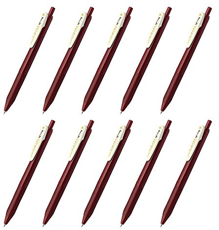 Zebra Gel Ballpoint Pen Sarasa Clip 0.5 Red Black 10pcs B-JJ15-VRB