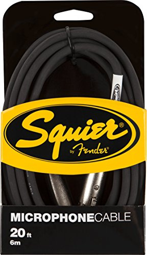 Fender 099 1920 – 049 6 m Squier Microphone Cable 3pk