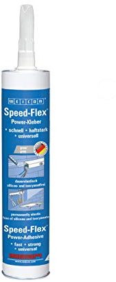WEICON Speed-Flex 310 ml, extrem starker Montagekleber, hohe Anfangshaftung, grau