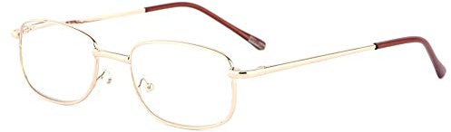 Lunette loupe Classique Dorée Vita +1 Dioptrie - Taille: Dioptrie 1 - Couleur: Jaune