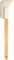 Birambeau - Rasqueta Flexible 9043 de 27,5 x 5,6 x 1 cm. Fabricada en Madera y Silicona, de Color Beige.