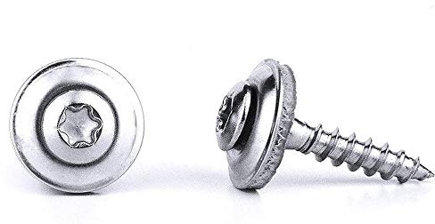 Profica® Spanplattenschrauben Edelstahl – Teilgewinde Torx – Rostfreie Holzschraube mit Senkkopf (4,5x25 mm, 500)