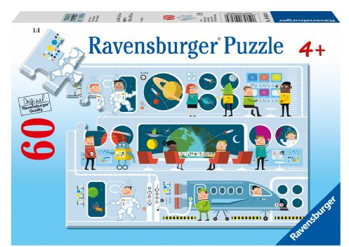 Ravensburger 09603 - Raumstation - Kinderpuzzle 60 Teile
