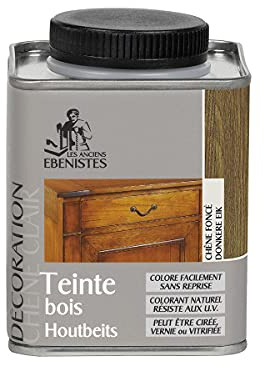 Tinte madera Lakeone para la restauración de muebles - 225 ml - (Roble Oscuro)