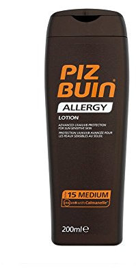Körpersonnenschutz allergy lotion Sonnenmilch protezione media sfp15 200 3827