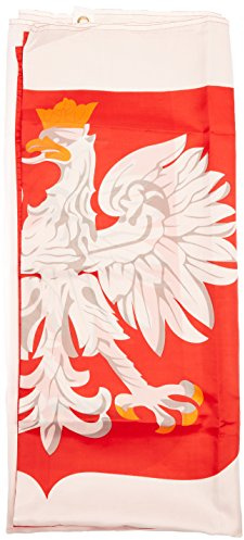 Flaggenfritze XXL Flagge Fahne Polen mit Adler 150 x 250 cm