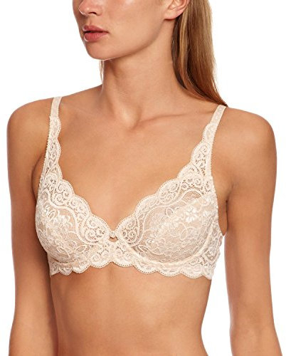 Triumph Women's Amourette 300 W X Bra, Skin, 34E