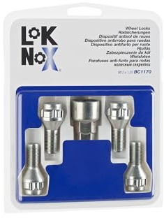 BC1170 Raddiebstahlsicherungsbolzen M12x1,25, Kegelsitz, Schaftlänge 24,1mm, Schlüsselweite 17mm /19mm