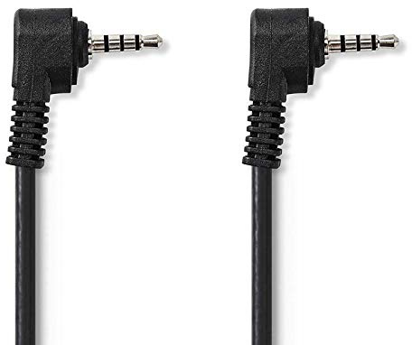 CONECTICPLUS Câble Jack 3.5mm Audio vidéo 2m (camescopes, lecteurs DVD)