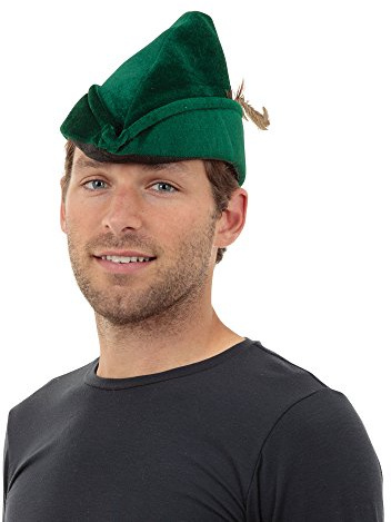 Bristol Novelty BH531 Robin Hood Hat Soft Felt, One Size