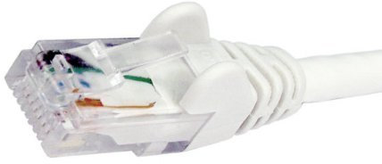 World of Data 5m WHITE CAT5E (enhanced) Network Cable - Ethernet - LAN - Patch - Internet - Broadband - Router - Hub - Modem -10/100
