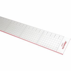 Aristo Schneidelineal 50cm Acryl transparent