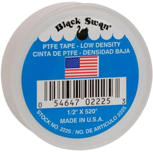 Black Swan Low Density PTFE Tape 1/2 X 520(USA)