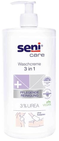 SENI care Waschcreme 3in1 mit Urea 1000 ml
