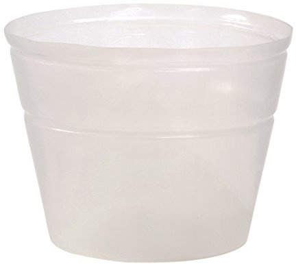 Dehner Pflanztopf-Einsatz, flexibel, Ø 45 cm, Höhe 34 cm, Kunststoff, transparent