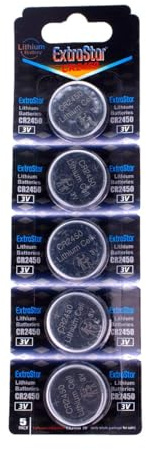 Blister 5 Pilas EXTRASTAR CR2450/2430