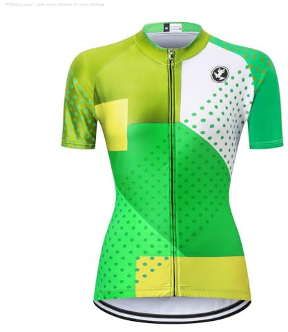 UGLY FROG Damen-Fahrradtrikot-Set, Sommer-Kurzarm, Mountainbike-Shirt und Shorts für MTB-Anzug, Fahrradbekleidung