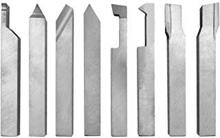 PAULIMOT HSS-Drehmeißel-Set 8-teilig, 10 x 10 mm