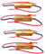 E Support 4 x Lastwiderstand, 50 W, 6 Ohm, Fix-Blinker, Blitzlicht, Nebelscheinwerfer, Decoder