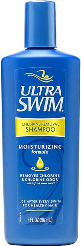 UltraSwim Shampoo Anticloro Piscina, Detergente Profondo con Aloe Vera e Vitamina E, 207ml