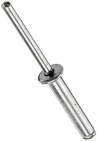 Gesipa Blindniete Stahl 5 x 25 Flachrundkopf mm, 250 Stück, (1454620) Blindniettechnik, Grau