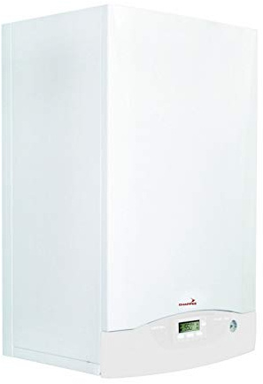 Chaudière gaz naturel murale basse température chappee luna st + blue 2.24 CF chauffage et production d'eau chaude 24 KW raccordement cheminée / Chaudière livrée complète prête à poser