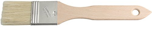 Fackelmann 31102 Fair - Pincel de repostería, Madera de Haya, Beige, 21 x 3,5 x 0,6 cm