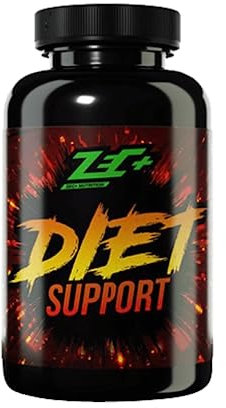 Zec+ Nutrition Diet Support, 150 Kapseln mit Grüntee- und Ingwerextrakt, Koffein und L-Carnitin, Made in Germany