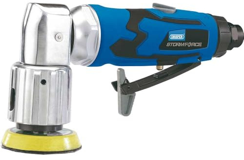 Draper Storm Force 65059 Mini ponceuse pneumatique Bleu 50 mm