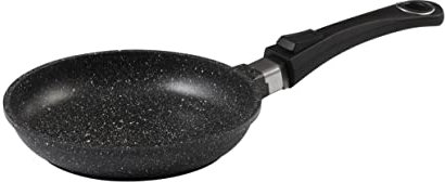 Pradel Excellence - 52405M - Poêle 20 cm Façon Pierre en Fonte Aluminium, tous Feux dont Induction