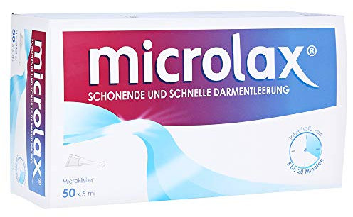 microlax Miniklistier Rektallösung Reimport EMRAmed, 50 St. Klistiere