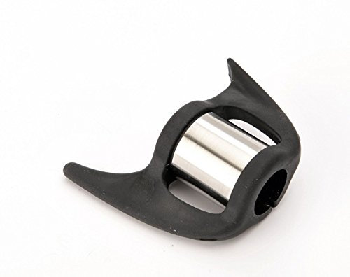 Design Stockhalter INGRID Edelstahl, patentierter Stockhalter, universelle Größe (18-22mm), Weichgummi