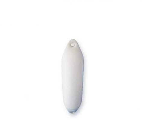 Boote & Yachten Kantschuster Fender Performance 10 x 40 cm mit Fenderleine Farbe weiß