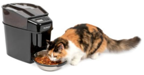 PetSafe - Distributeur Automatique de Croquettes pour Chien et Chat 5.6L Healthy Pet Simply Feed- Programmable jusqu'à 12 Repas secs/Jour avec Ecran LCD, Fonctionne avec Piles ou Secteur (Non Inclus)