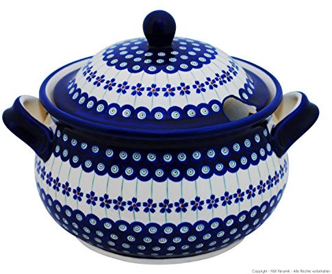 Boleslawiec Pottery Soupière en céramique Motif 166a - 4,5 L