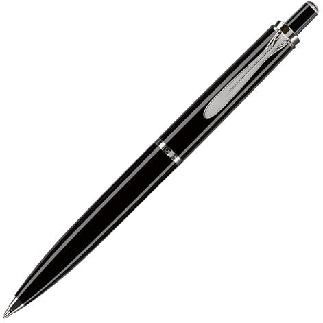 Pelikan Kugelschreiber Classic 205, Schwarz, hochwertiger Druckkugelschreiber im Geschenk-Etui, 971861