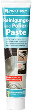 wohnfreuden Naturstein Waschbecken Pflege Reiniger - Politur Polierpaste 125 ml Mineralguss Aufsatzwaschbecken Marmor