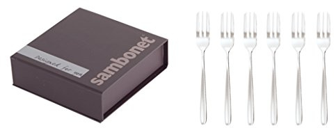 Set 6 Forchette Dolce Hannah Inox